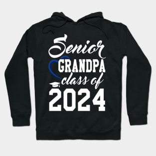 Class of 2024 Grandfather Senior Gifts Funny Senior Grandpa Hoodie